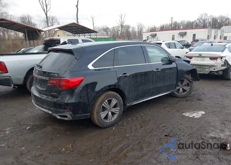 2020 Acura Mdx Standard z USA, uszkodzony, nr VIN 5J8YD4H33LL055530